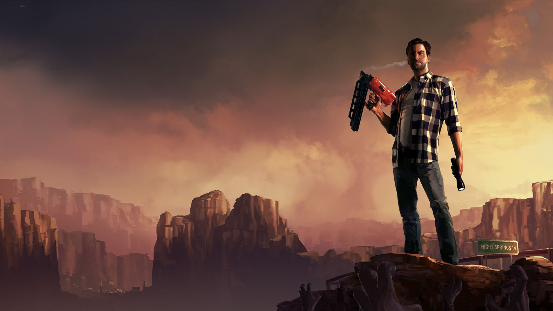 Alan Wake: American Nightmare  Cuadernos de bocetos, Bocetos