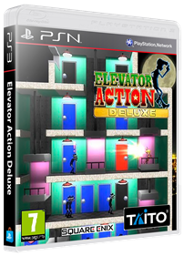 Elevator Action Deluxe - Box - 3D Image