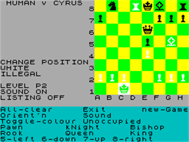 Cyrus IS Chess - Screenshot - Gameplay Image