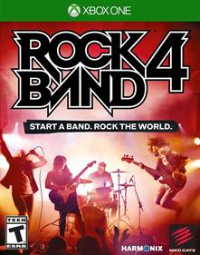 Rock Band 4 - Box - Front Image