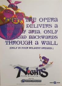 NiGHTS into Dreams... - Advertisement Flyer - Front Image