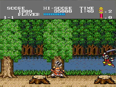 Tiger Road - Screenshot - Gameplay Image