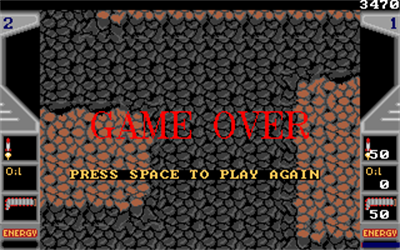 Dawn Raider - Screenshot - Game Over Image