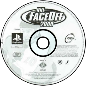 NHL FaceOff 2000 - Disc Image