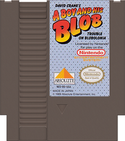 A Boy and His Blob: Trouble on Blobolonia - Fanart - Cart - Front Image