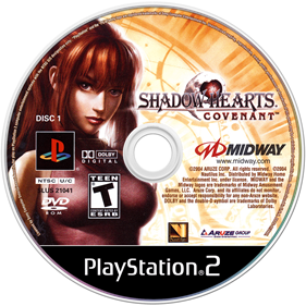 Shadow Hearts: Covenant - Disc Image