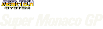 Super Monaco GP (Mega-Tech) - Clear Logo Image