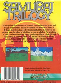 Samurai Trilogy - Box - Back Image