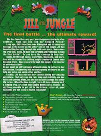 Jill of the Jungle: Jill Saves the Prince - Box - Back Image