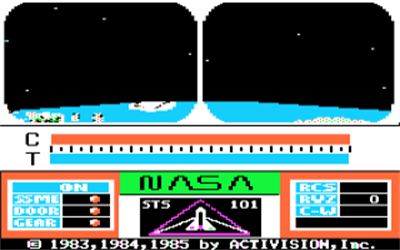 Space Shuttle: A Journey into Space - Screenshot - Game Title Image