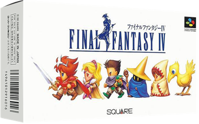 Final Fantasy IV - Box - 3D Image