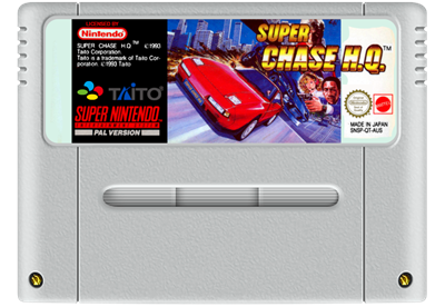 Super Chase H.Q. - Fanart - Cart - Front Image