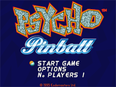 Psycho Pinball - Screenshot - Game Title Image