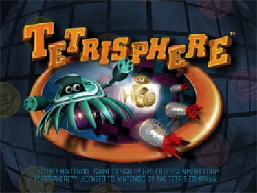 Tetrisphere - Screenshot - Game Title Image