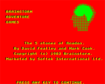 Five Stones of Anadon - Screenshot - Gameplay Image