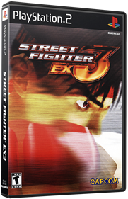 Street Fighter EX3 - Box - 3D Image