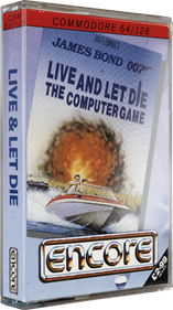 Ian Fleming's James Bond 007 in Live and Let Die: The Computer Game - Box - 3D Image