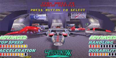 Vapor TRX - Screenshot - Game Select Image