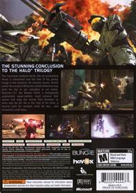 Halo 3 - Box - Back Image