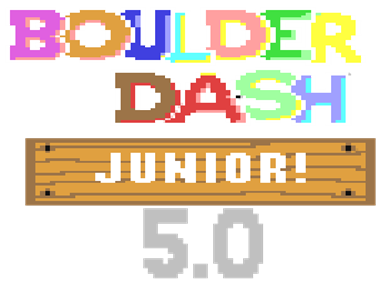 Boulder Dash Junior! 5.0 - Clear Logo Image