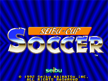 Seibu Cup Soccer - Screenshot - Game Title Image