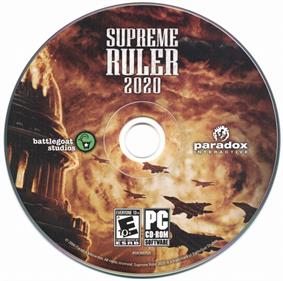 Supreme Ruler 2020  - Disc Image