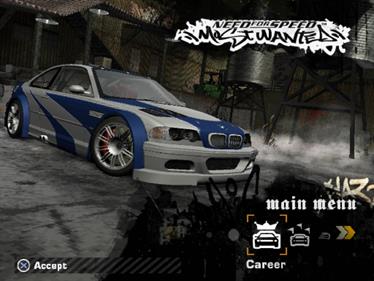 Need for Speed: Most Wanted - Screenshot - Game Select Image
