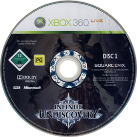 Infinite Undiscovery - Disc Image