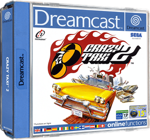 Crazy Taxi 2 - Box - 3D Image