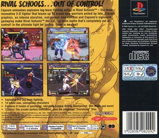 Rival Schools - Box - Back Image