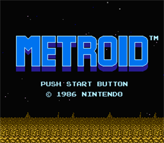 Metroid - Screenshot - Game Title Image