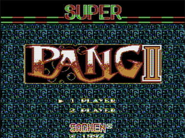 Super Pang II - Screenshot - Game Title Image