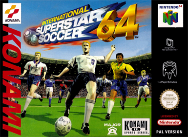 International Superstar Soccer 64 - Box - Front Image