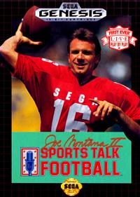 Joe Montana II: Sports Talk Football - Box - Front Image