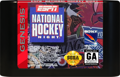 ESPN National Hockey Night - Cart - Front Image