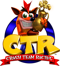 CTR: Crash Team Racing - Clear Logo Image