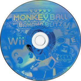 Super Monkey Ball: Banana Blitz - Disc Image
