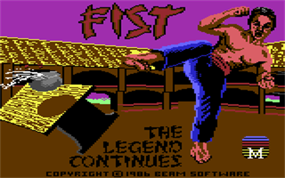Fist: The Legend Continues - Screenshot - Game Title Image