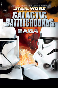 Star Wars Galactic Battlegrounds Saga - Box - Front