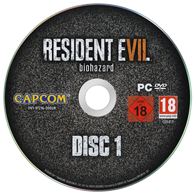 Resident Evil 7 Biohazard - Disc Image