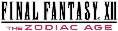 Final Fantasy XII: The Zodiac Age - Clear Logo Image
