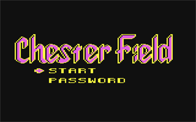 Chester Field: Challenge to Dark Gor - Screenshot - Game Title Image