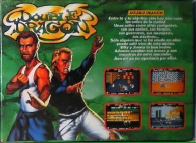 Double Dragon (Virgin Games/Melbourne House) - Box - Back Image