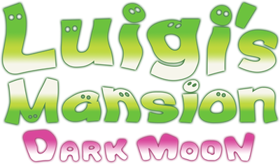 Luigi's Mansion: Dark Moon - Clear Logo Image