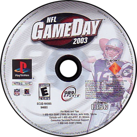 NFL GameDay 2003 - Disc Image