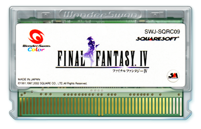 Final Fantasy IV - Cart - Front Image