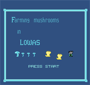 Farming Mushrooms in LOWAS - Screenshot - Game Title Image