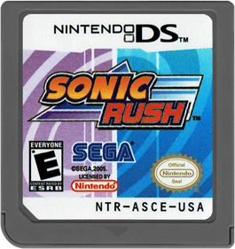 Sonic Rush - Cart - Front Image