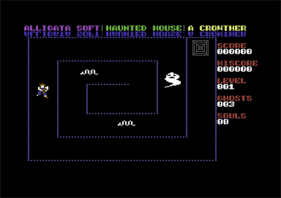 Haunted House (Alligata Software) - Screenshot - Gameplay Image