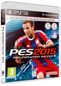 PES 2015: Pro Evolution Soccer - Box - 3D Image